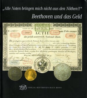 Buchcover "Alle Noten bringen mich nicht aus den Nöthen!!" Beethoven und das Geld | Nicole Kämpken | EAN 9783881880855 | ISBN 3-88188-085-2 | ISBN 978-3-88188-085-5
