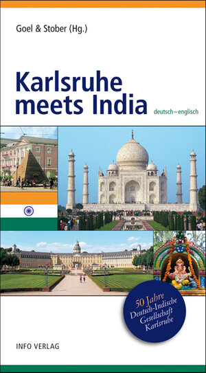 Buchcover Karlsruhe meets India  | EAN 9783881905749 | ISBN 3-88190-574-X | ISBN 978-3-88190-574-9