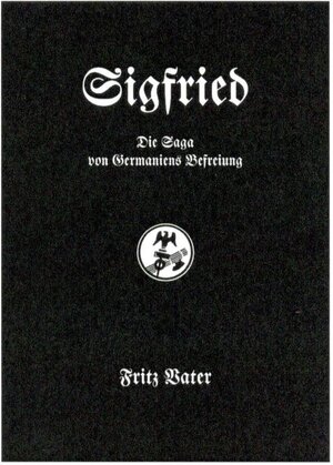 Buchcover Sigfried | Fritz Vater | EAN 9783882023374 | ISBN 3-88202-337-6 | ISBN 978-3-88202-337-4