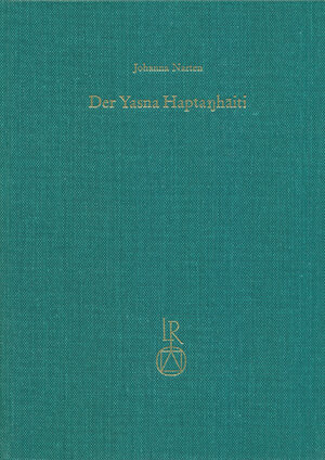 Buchcover Der Yasna Haptanhaiti | Johanna Narten | EAN 9783882262834 | ISBN 3-88226-283-4 | ISBN 978-3-88226-283-4