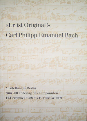 'Er ist Original!' Carl Philipp Emanuel Bach (Slavistische Beitrage)