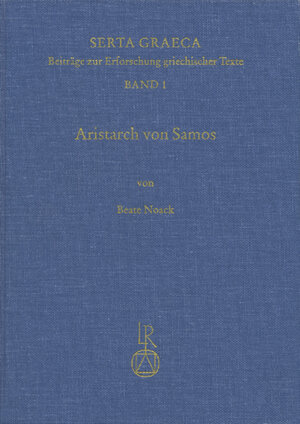 Buchcover Aristarch von Samos | Beate Noack | EAN 9783882265538 | ISBN 3-88226-553-1 | ISBN 978-3-88226-553-8