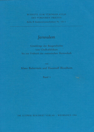 Buchcover Jerusalem | Klaus Bieberstein | EAN 9783882266719 | ISBN 3-88226-671-6 | ISBN 978-3-88226-671-9