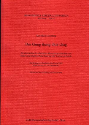Buchcover Der Gung thang dkar chag | Karl H Everding | EAN 9783882800593 | ISBN 3-88280-059-3 | ISBN 978-3-88280-059-3