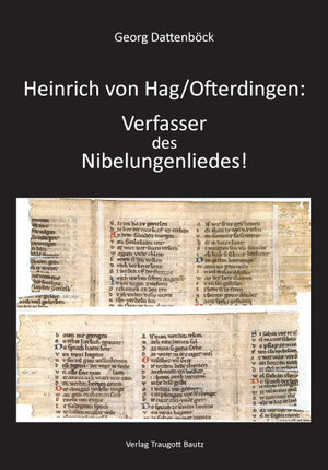 Buchcover Heinrich von Hag/Ofterdingen: | Georg Dattenböck | EAN 9783883096407 | ISBN 3-88309-640-7 | ISBN 978-3-88309-640-7