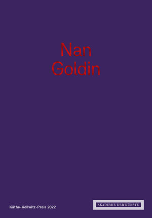 Buchcover Nan Goldin  | EAN 9783883312538 | ISBN 3-88331-253-3 | ISBN 978-3-88331-253-8