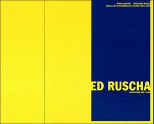 Ed Ruscha, Gunpowder and Stains (Art Catalogue)