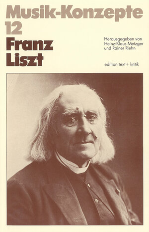 Buchcover Franz Liszt  | EAN 9783883770475 | ISBN 3-88377-047-7 | ISBN 978-3-88377-047-5