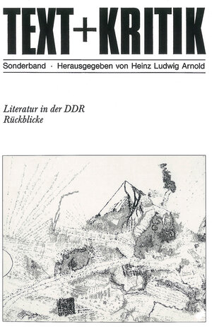 Buchcover Literatur in der DDR  | EAN 9783883773834 | ISBN 3-88377-383-2 | ISBN 978-3-88377-383-4
