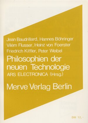 Philosophien der neuen Technologien