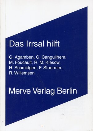 Buchcover Das Irrsal hilft  | EAN 9783883962009 | ISBN 3-88396-200-7 | ISBN 978-3-88396-200-9