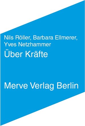 Buchcover Über Kräfte | Barbara Ellmerer | EAN 9783883963549 | ISBN 3-88396-354-2 | ISBN 978-3-88396-354-9