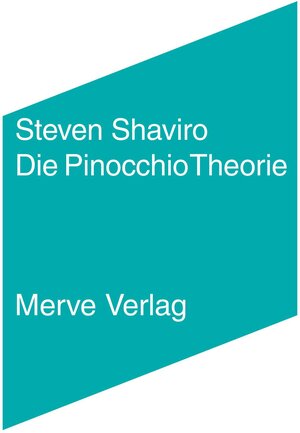 Buchcover Die Pinocchio Theorie | Steven Shaviro | EAN 9783883963617 | ISBN 3-88396-361-5 | ISBN 978-3-88396-361-7