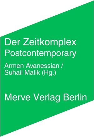 Buchcover Der Zeitkomplex | Armen Avanessian | EAN 9783883963808 | ISBN 3-88396-380-1 | ISBN 978-3-88396-380-8