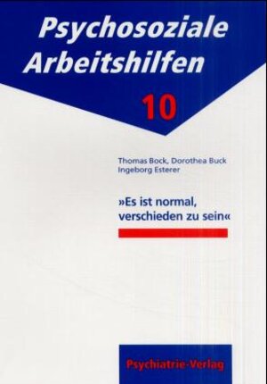 Buchcover Es ist normal, verschieden zu sein | Thomas Bock | EAN 9783884142066 | ISBN 3-88414-206-2 | ISBN 978-3-88414-206-6