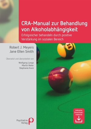 Buchcover CRA-Manual zur Behandlung von Alkoholabhängigkeit | Robert J Meyers | EAN 9783884145289 | ISBN 3-88414-528-2 | ISBN 978-3-88414-528-9