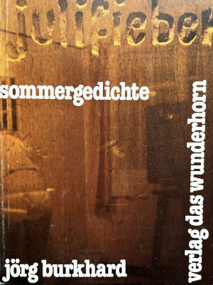 Buchcover Julifieber | Jörg Burkhard | EAN 9783884230084 | ISBN 3-88423-008-5 | ISBN 978-3-88423-008-4