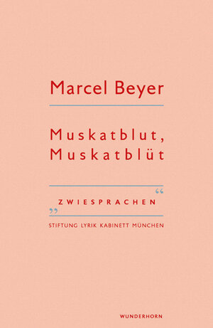 Buchcover Muskatblut, Muskatblüt | Marcel Beyer | EAN 9783884235324 | ISBN 3-88423-532-X | ISBN 978-3-88423-532-4