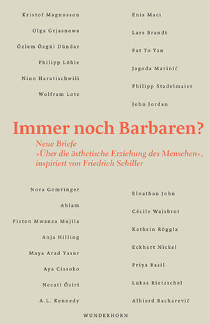 Buchcover Immer noch Barbaren? | Karl-Heinz Lüdeking | EAN 9783884236116 | ISBN 3-88423-611-3 | ISBN 978-3-88423-611-6