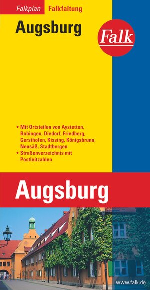 Falkplan Falk-Faltung Augsburg