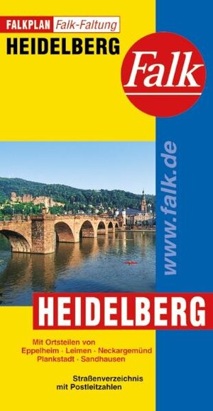 Falkplan Falk-Faltung Heidelberg