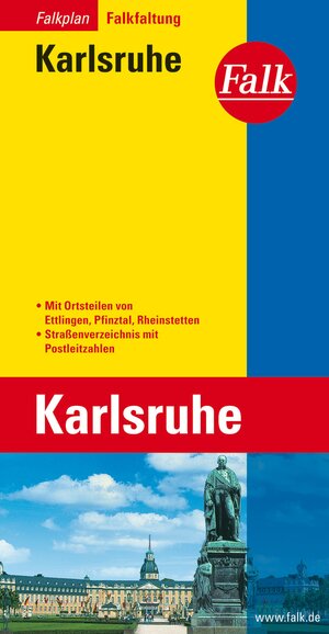 Falkplan Falk-Faltung Karlsruhe