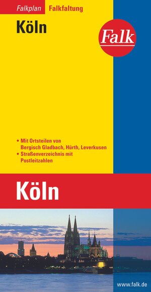 Falkplan Falk-Faltung Köln