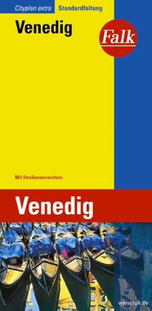 Falk Cityplan Extra Standardfaltung International Venedig / Venezia mit Straßenverzeichnis