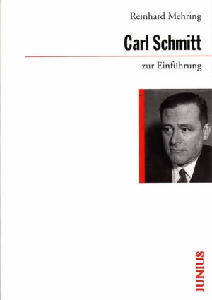Buchcover Carl Schmitt zur Einführung | Reinhard Mehring | EAN 9783885063322 | ISBN 3-88506-332-8 | ISBN 978-3-88506-332-2