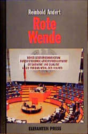 Buchcover Rote Wende | Reinhold Andert | EAN 9783885205258 | ISBN 3-88520-525-4 | ISBN 978-3-88520-525-8