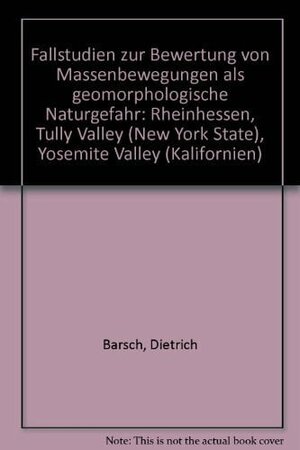 Buchcover Fallstudien zur Bewertung von Massenbewegungen als geomorphologische Naturgefahr | Stefan Jäger | EAN 9783885701088 | ISBN 3-88570-108-1 | ISBN 978-3-88570-108-8