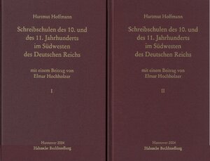 Buchcover Schreibschulen des 10. und des 11. Jahrhunderts im Südwesten des Deutschen Reiches | Hartmut Hoffmann | EAN 9783886122530 | ISBN 3-88612-253-0 | ISBN 978-3-88612-253-0