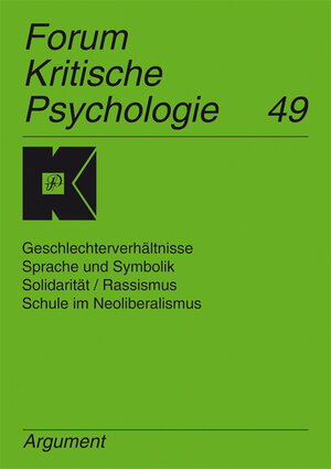 Forum kritische Psychologie 49: BD 49