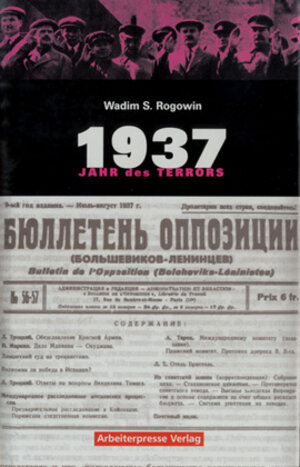 Buchcover 1937 | Wadim S Rogowin | EAN 9783886340712 | ISBN 3-88634-071-6 | ISBN 978-3-88634-071-2