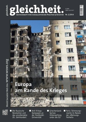 Buchcover Europa am Rande des Krieges  | EAN 9783886349098 | ISBN 3-88634-909-8 | ISBN 978-3-88634-909-8