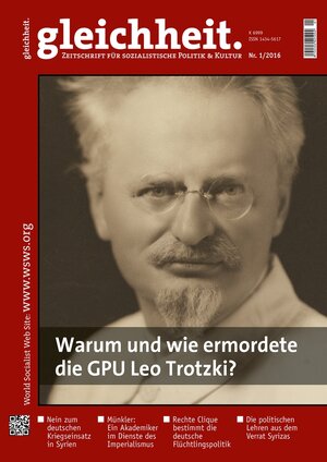 Buchcover Warum und wie ermordete die GPU Leo Trotzki?  | EAN 9783886349197 | ISBN 3-88634-919-5 | ISBN 978-3-88634-919-7