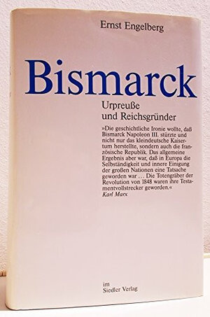 Buchcover Bismarck | Ernst Engelberg | EAN 9783886801213 | ISBN 3-88680-121-7 | ISBN 978-3-88680-121-3