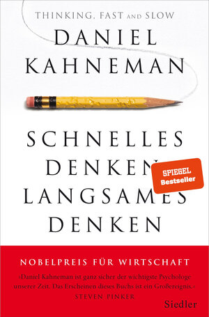 Buchcover Schnelles Denken, langsames Denken | Daniel Kahneman | EAN 9783886808861 | ISBN 3-88680-886-6 | ISBN 978-3-88680-886-1