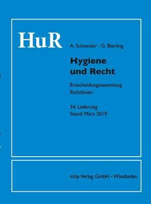 Buchcover Hygiene und Recht | Götz Bierling | EAN 9783886811670 | ISBN 3-88681-167-0 | ISBN 978-3-88681-167-0