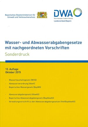 Buchcover Wasser- und Abwasserabgabengesetze mit nachgeordneten Vorschriften  | EAN 9783887212643 | ISBN 3-88721-264-9 | ISBN 978-3-88721-264-3