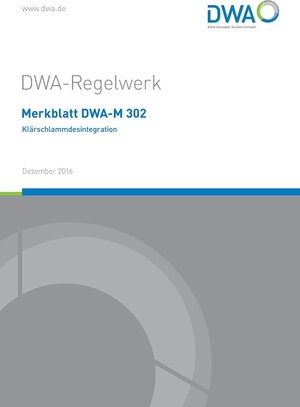 Buchcover Merkblatt DWA-M 302 Klärschlammdesintegration | EAN 9783887214227 | ISBN 3-88721-422-6 | ISBN 978-3-88721-422-7