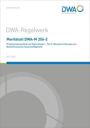 Buchcover Merkblatt DWA-M 256-2 Prozessmesstechnik auf Kläranlagen - Teil 2: Messeinrichtungen zur Bestimmung des Sauerstoffgehalts  | EAN 9783887219376 | ISBN 3-88721-937-6 | ISBN 978-3-88721-937-6