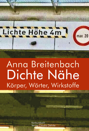 Buchcover Dichte Nähe. | Anna Breitenbach | EAN 9783887691547 | ISBN 3-88769-154-7 | ISBN 978-3-88769-154-7