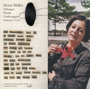 Buchcover Tübinger Poetik Vorlesungen Hörbuch mit 3 Audio-CDs | Herta Müller | EAN 9783887691882 | ISBN 3-88769-188-1 | ISBN 978-3-88769-188-2