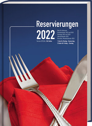 Buchcover Reservierungsbuch "Spezial" 2022  | EAN 9783887780548 | ISBN 3-88778-054-X | ISBN 978-3-88778-054-8