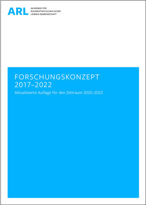 Buchcover Forschungskonzept 2017–2022 – aktualisierte Auflage für den Zeitraum 2020–2022  | EAN 9783888385643 | ISBN 3-88838-564-4 | ISBN 978-3-88838-564-3