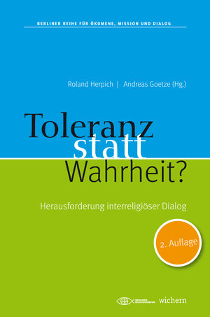 Buchcover Toleranz statt Wahrheit? | Dagmar Apel | EAN 9783889813879 | ISBN 3-88981-387-9 | ISBN 978-3-88981-387-9