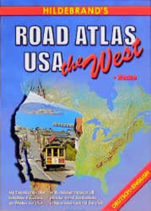 Hildebrand's Road Atlas USA, The West (USA & Canada - road atlases)