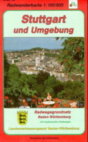 Radwanderkarten Baden-Württemberg, Bl.55, Stuttgart und Umgebung