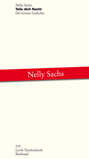 Buchcover Teile dich Nacht | Nelly Sachs | EAN 9783890863399 | ISBN 3-89086-339-6 | ISBN 978-3-89086-339-9